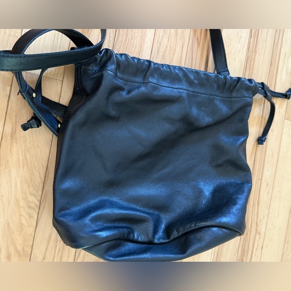 NEW Madewell Black Bucket Bag - Picture 11 of 12